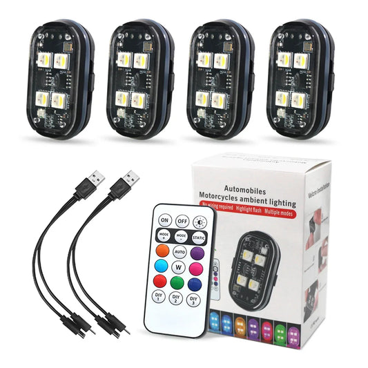 Vibrant LED Car Flash Lights