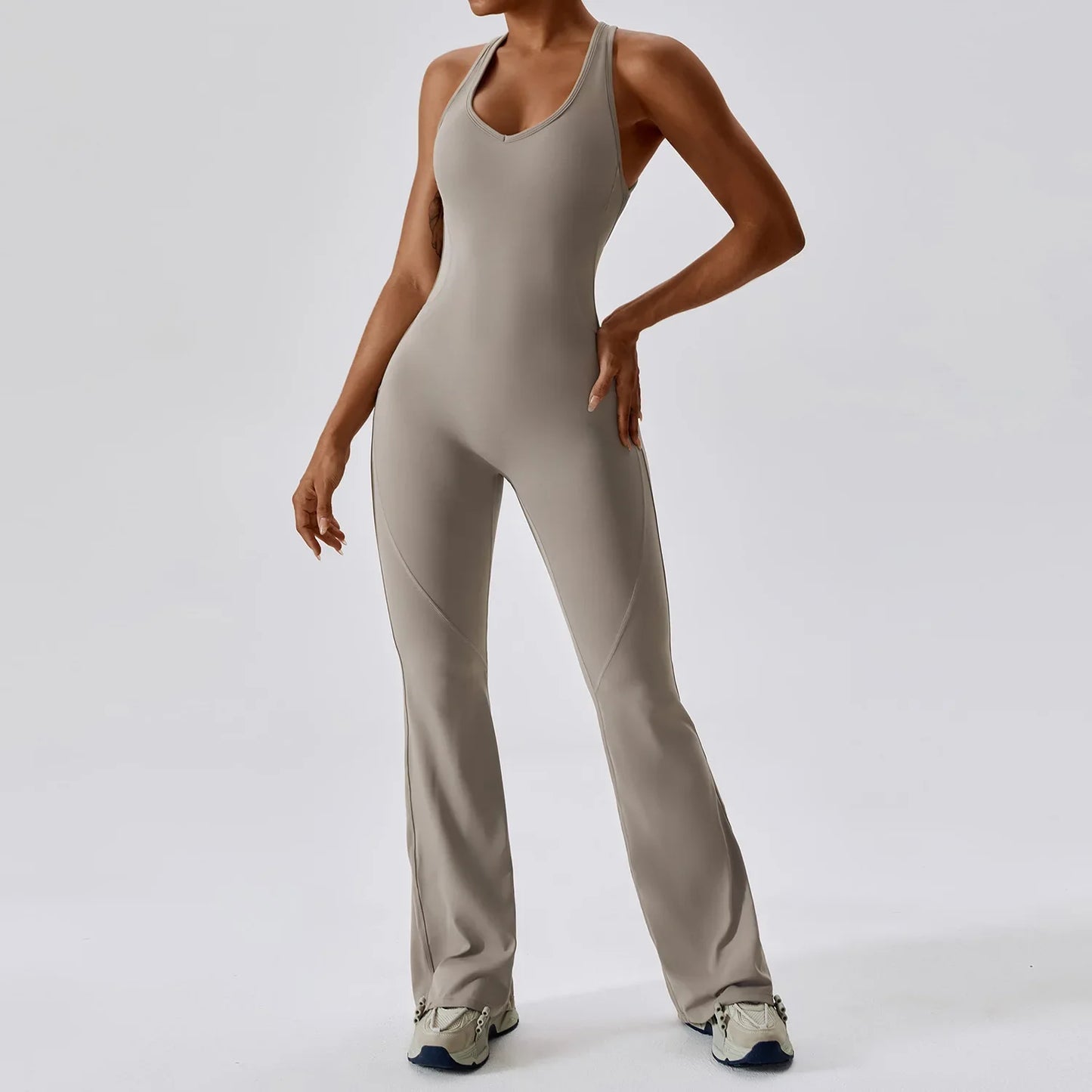 Stretchy Yoga Jumpsuit