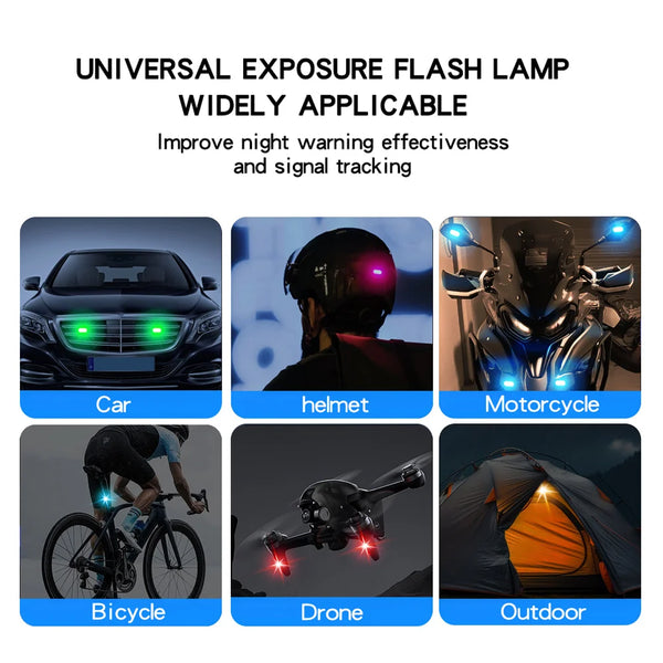 Vibrant LED Car Flash Lights