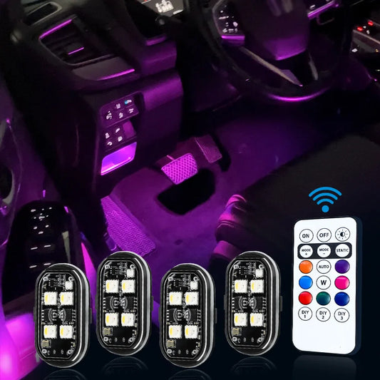 Vibrant LED Car Flash Lights