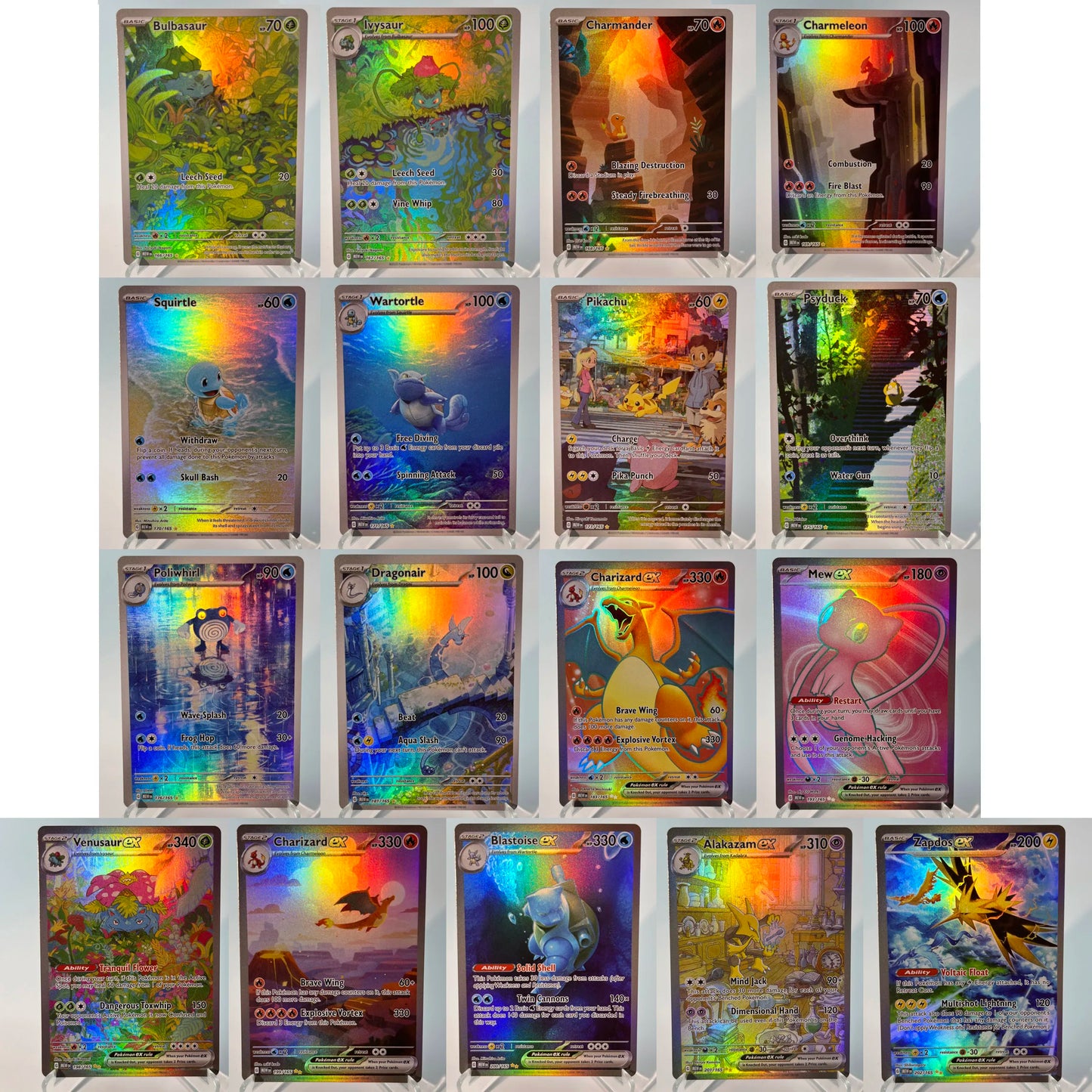 Exciting Pokémon Card Collection