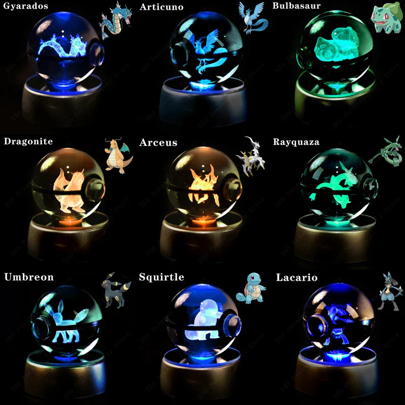 3D Pikachu Night Light