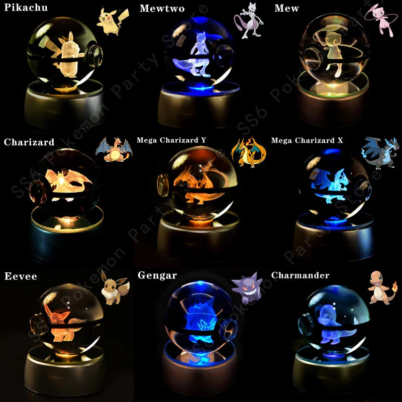 3D Pikachu Night Light