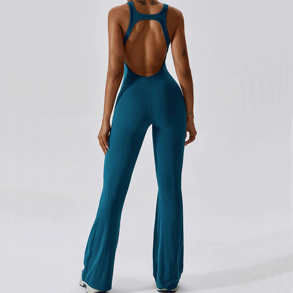 Stretchy Yoga Jumpsuit