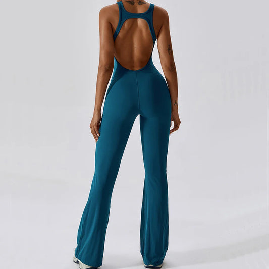 Stretchy Yoga Jumpsuit