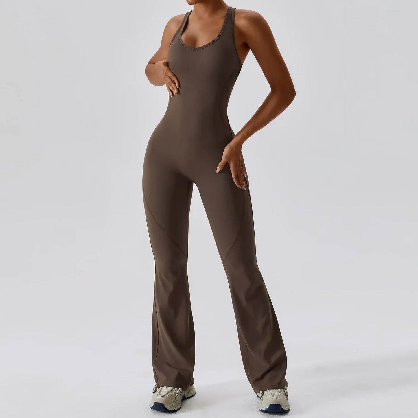 Stretchy Yoga Jumpsuit